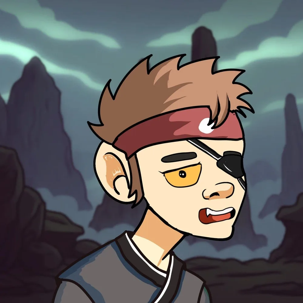 Grimzo sneak peek: headband and eyepatch